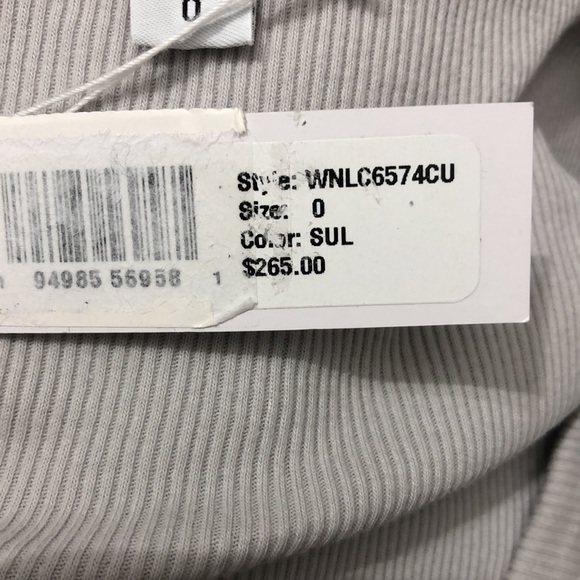 James Perse Ribbed Cardigan Dress 0/XS NWT - Picture 8 of 10